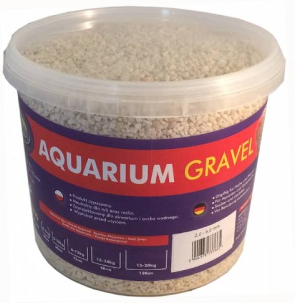 Aqua Nova Basalt & Dolomite Naturkies 2-5mm 5kg Eimer